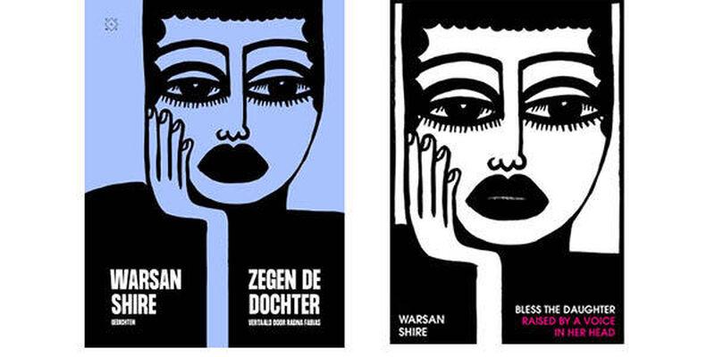 Omslagen van de Nederlandse en Engelse editie van Zegen de dochter.