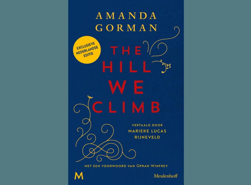 Cover van de voorgestelde vertaling van The Hill We Climb.