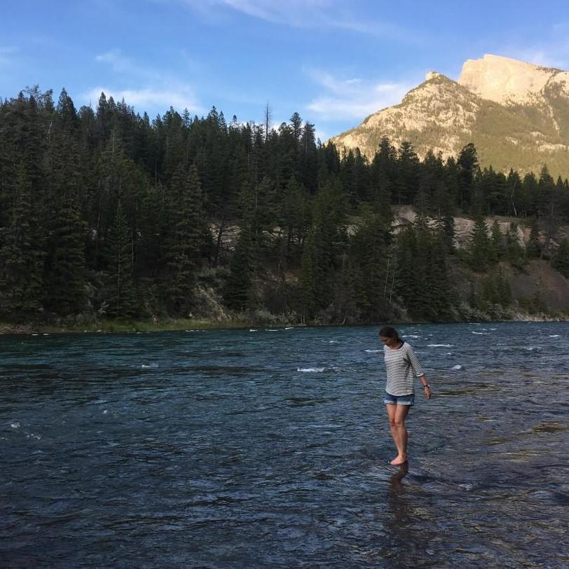 Lisa Thunnissen in Banff