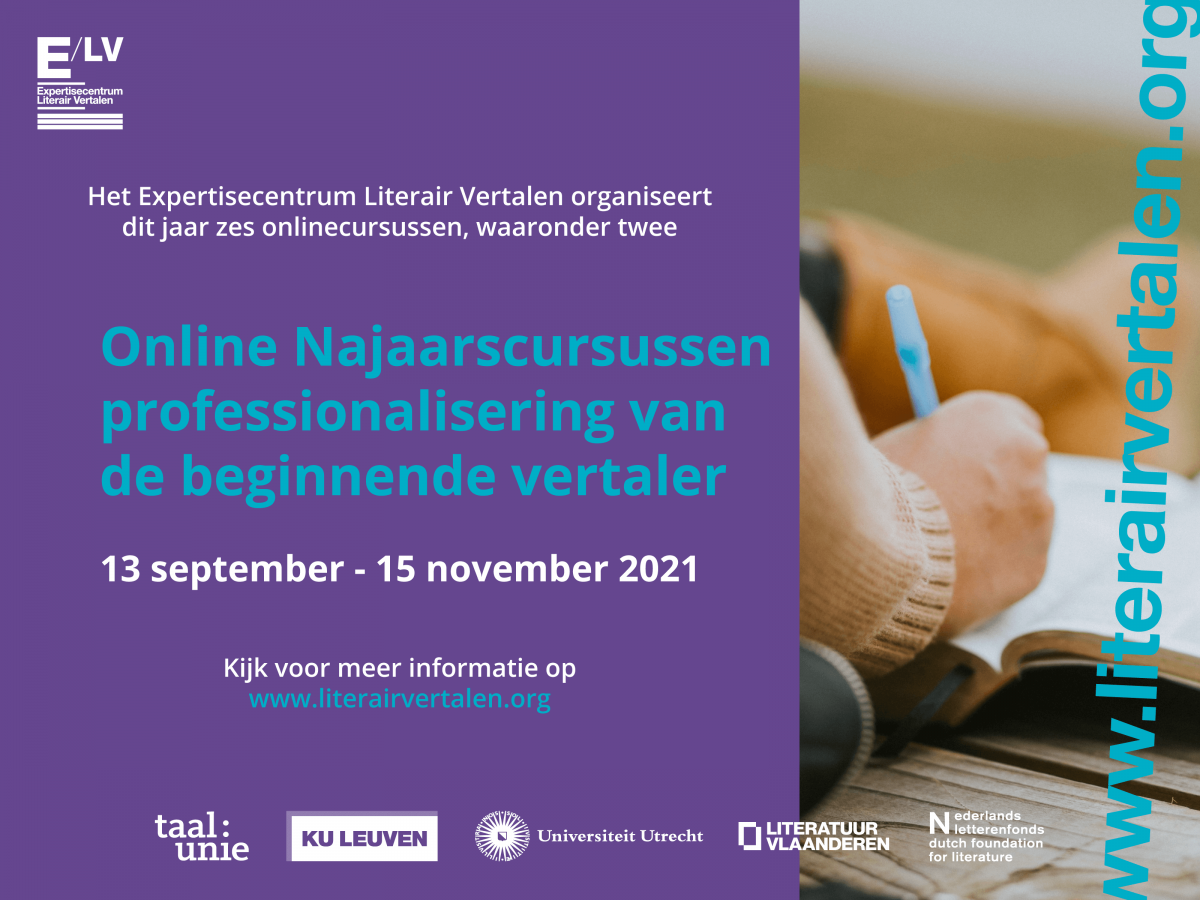 Online Najaarscursus professionalisering van de beginnende vertaler 2021